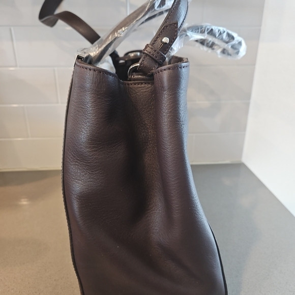 Fendi Chocolate Brown Medium Camoscio Suede Brand New Genuine - Picture 3 of 11